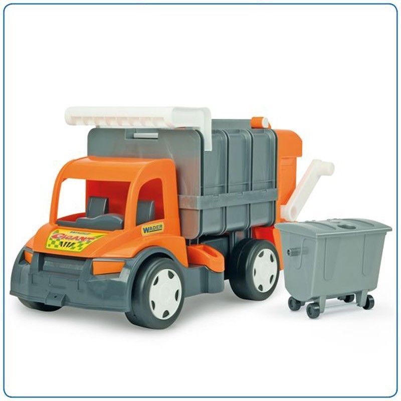 Боклукчийски детски камион - оранжев