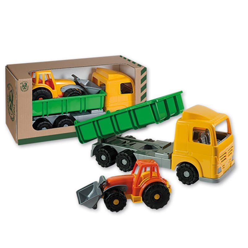 Детска играчка - камион с каросерия, Unico