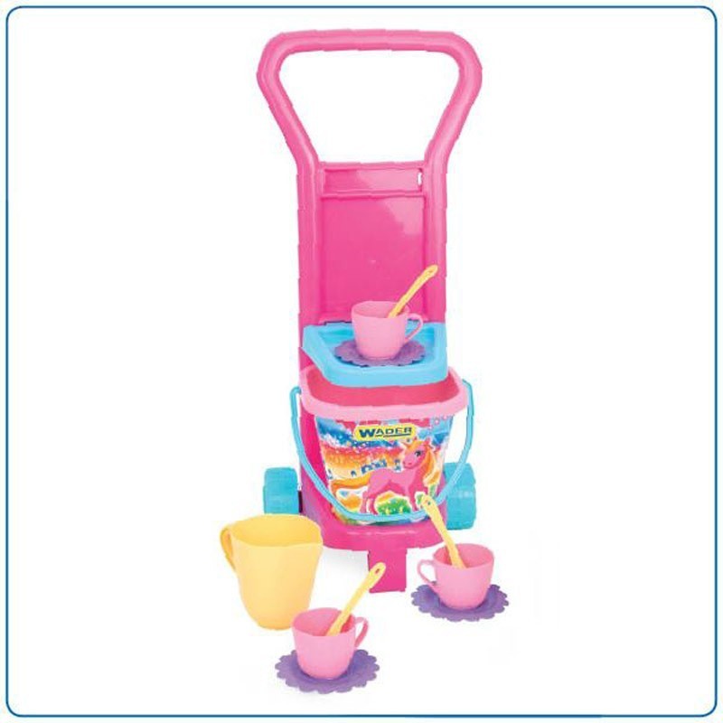 Детска играчка - комплект за пикник, розова