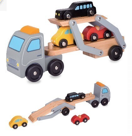 Детски автовоз с 3 колички
