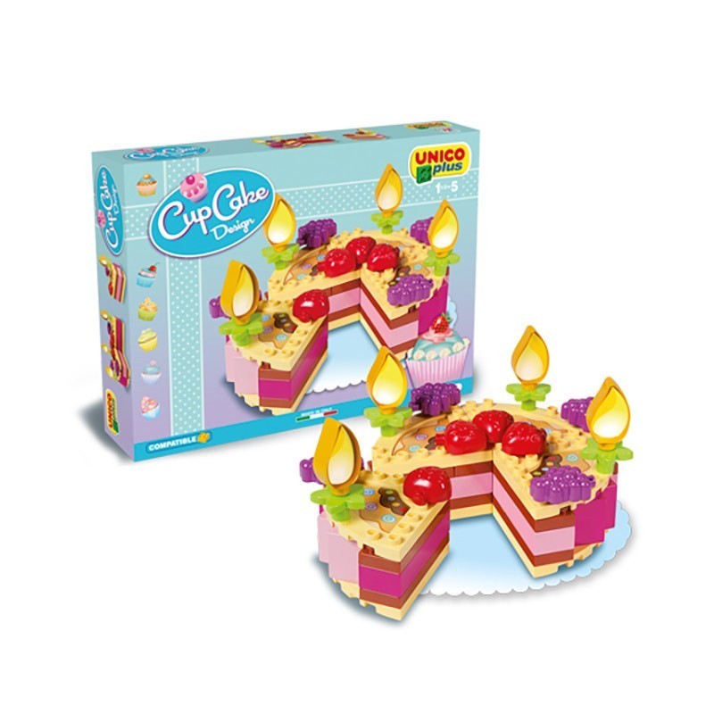Детски конструктор - торта, Unico