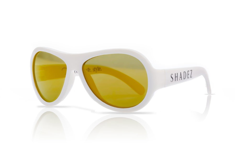 Детски слънчеви очила Shadez Classics от 3 - 7 години бели