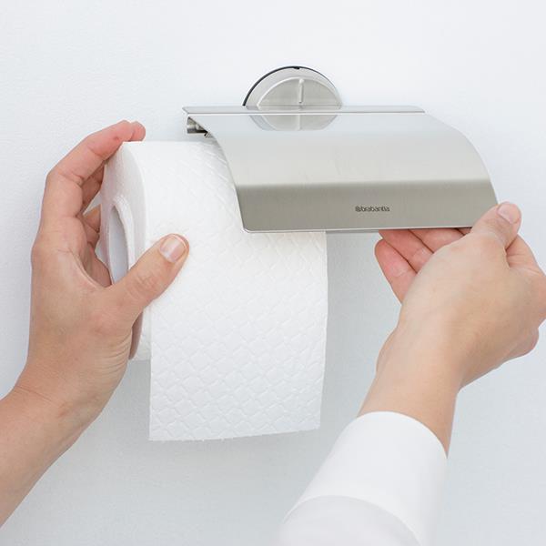 Държач за тоалетна хартия Brabantia Profile Matt Steel