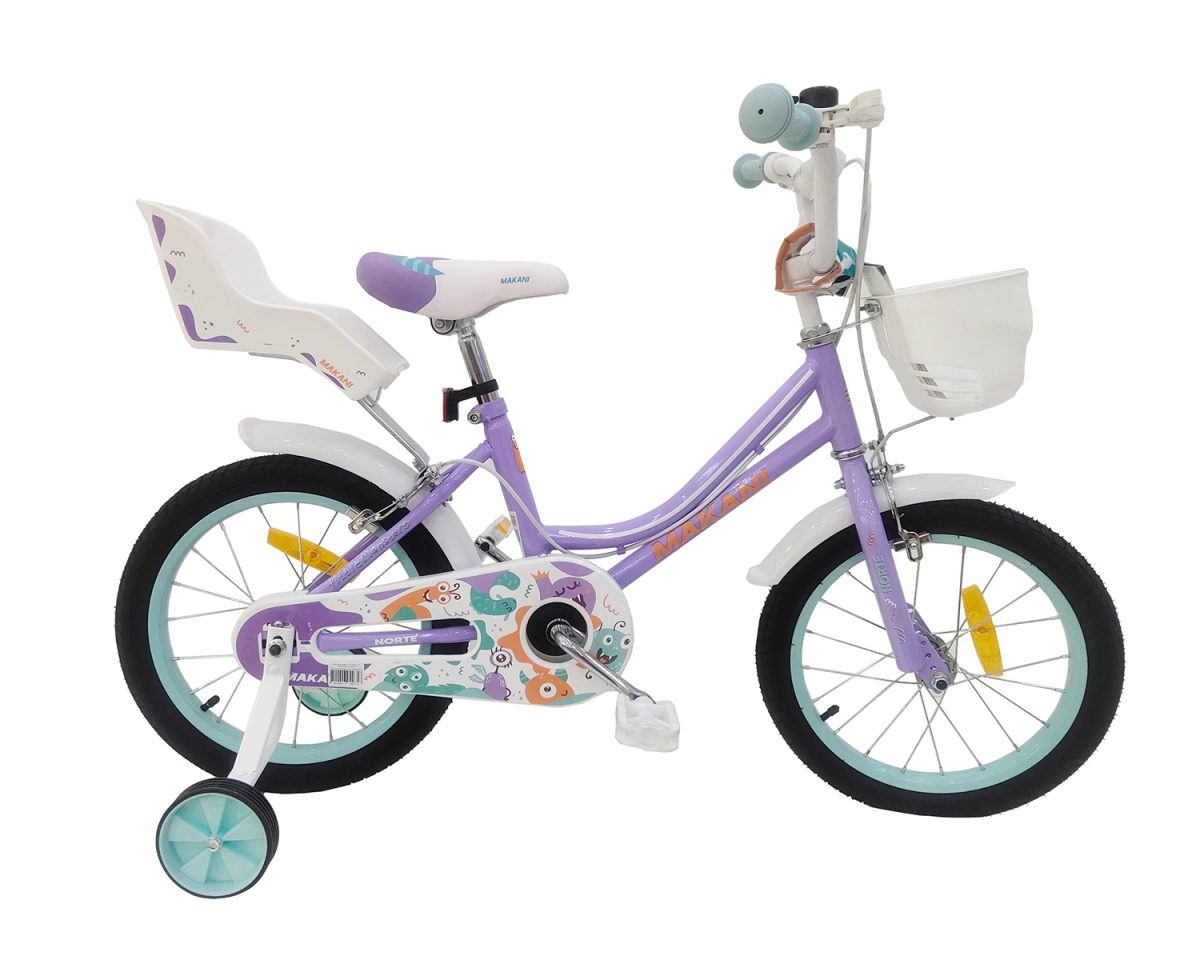 Makani Детски велосипед 16`` Norte Lilac