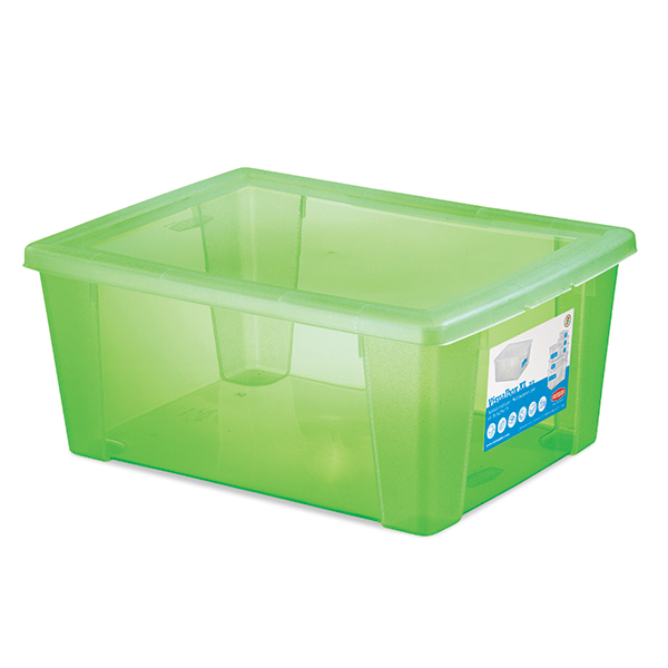 Универсална кутия Stefanplast Visual Box XL, 15L, зелена
