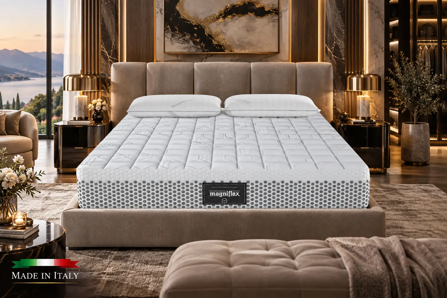 Матрак Massaggio Deluxe – 25 см, Memory Foam и масажиращ ефект Матрак Massaggio Deluxe – 25 см, Memory Foam и масажиращ ефект | smartliving.bg