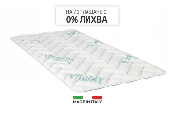 Топ Матрак Vitalcare, от Матраци ISLEEP, 6 см, Мемори Пяна