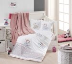 Бебешко спално бельо с плетено памучно одеяло - Sleep