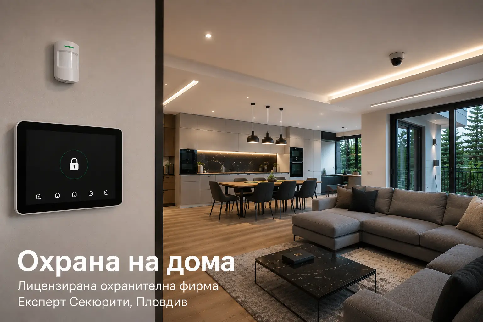 Охрана на дома, Лицензирана охранителна фирма Експерт Секюрити, Пловдив