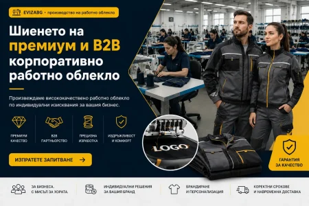 Как протича ушиването на брандирано облекло за компании