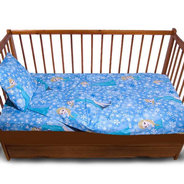 Комплект от спално бельо за бебе Frozen - син, BABY-2415