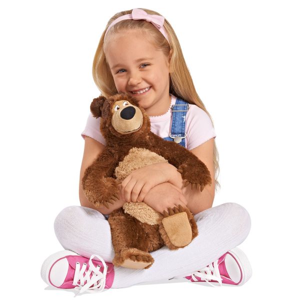 Simba Toys - Маша и мечока - Сет голяма кукла Маша и плюшен мечок