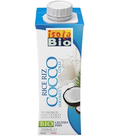 БИО НАПИТКА ОРИЗ КОКОС 250 ML - ISOLA BIО