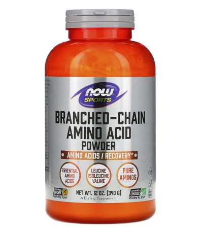 NOW SPORTS - BRANCHED CHAIN AMINO ACIDS POWDER - 340 Г