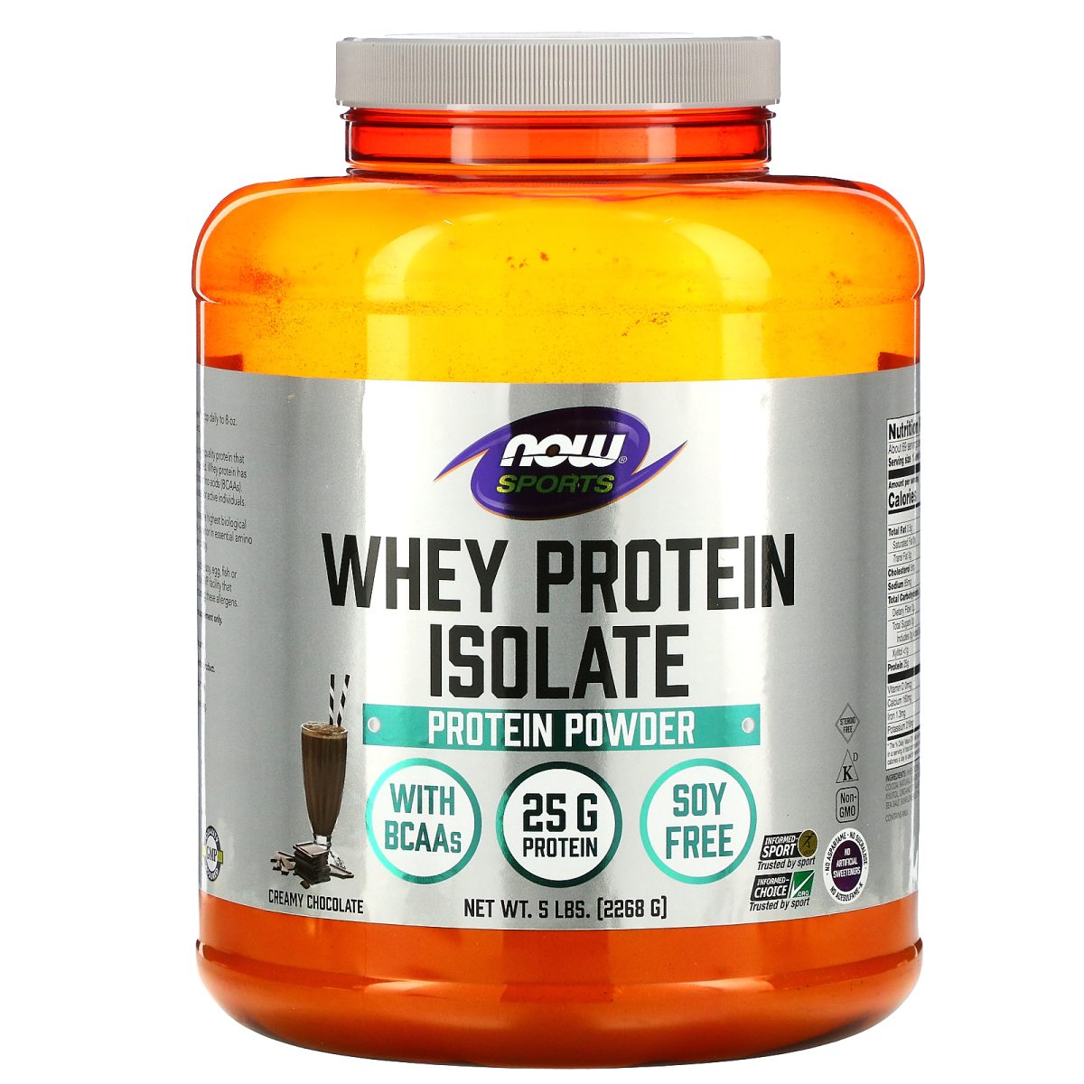 NOW SPORTS - WHEY PROTEIN ISOLATE - 2268 Г