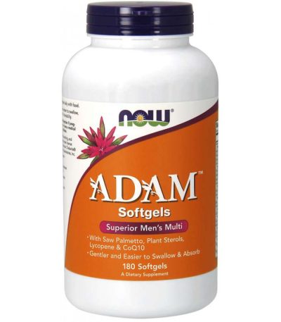 NOW - ADAM MEN`S VITAMINS - 180 ДРАЖЕТА