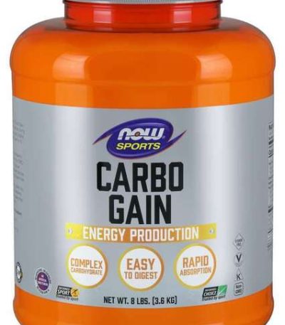 NOW SPORTS - CARBO GAIN - COMPLEX CARBOHYDRATE - 3629 Г