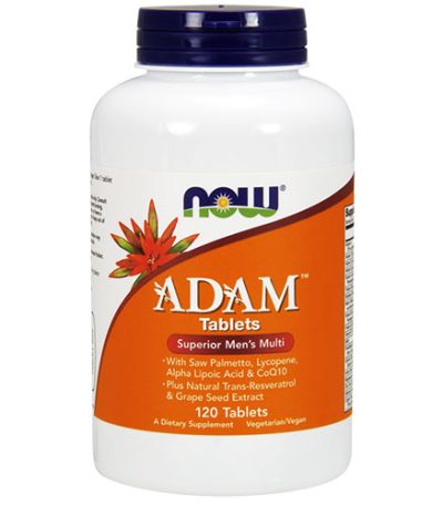 NOW - ADAM MEN`S VITAMINS - 120 ТАБЛЕТКИ