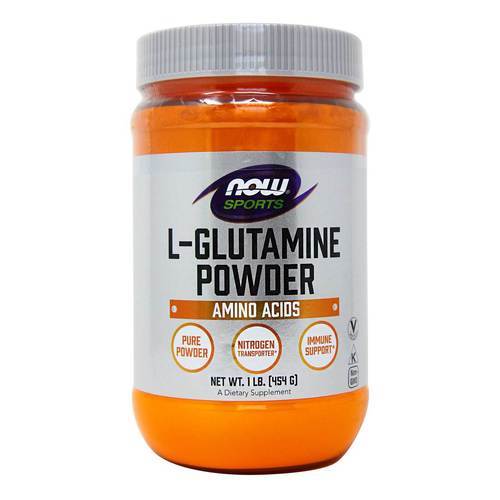 NOW SPORTS - L-GLUTAMINE POWDER - 454 G