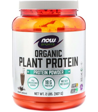 NOW - ORGANIC PLANT PROTEIN - 908 G