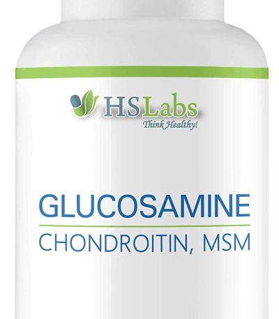 HS LABS - GLUCOSAMINE + MSM + CHONDROITIN - 90 TABLETS