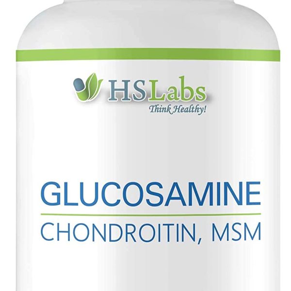 HS LABS - GLUCOSAMINE + MSM + CHONDROITIN - 90 TABLETS