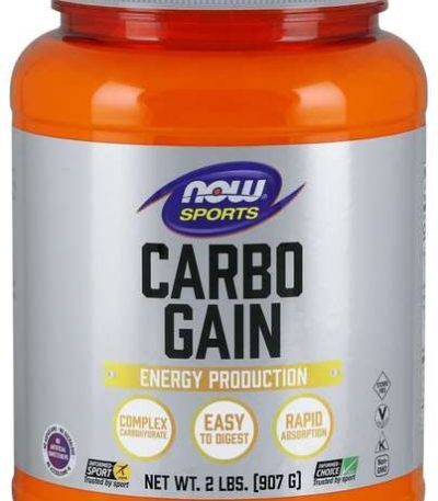 NOW SPORTS - CARBO GAIN - COMPLEX CARBOHYDRATE - 908 Г