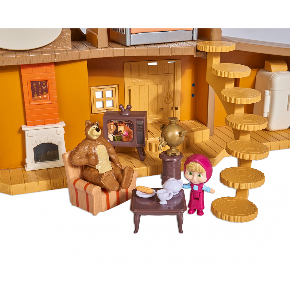 Simba Toys - МАША И МЕЧОКА - Голямата къща на мечока - Big Bear House