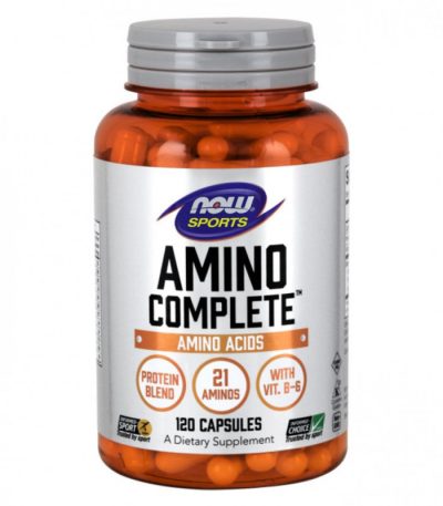 NOW SPORTS - AMINO COMPLETE 850 МГ - 120 КАПСУЛИ