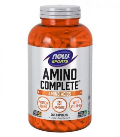 NOW SPORTS - AMINO COMPLETE 850 МГ - 360 КАПСУЛИ