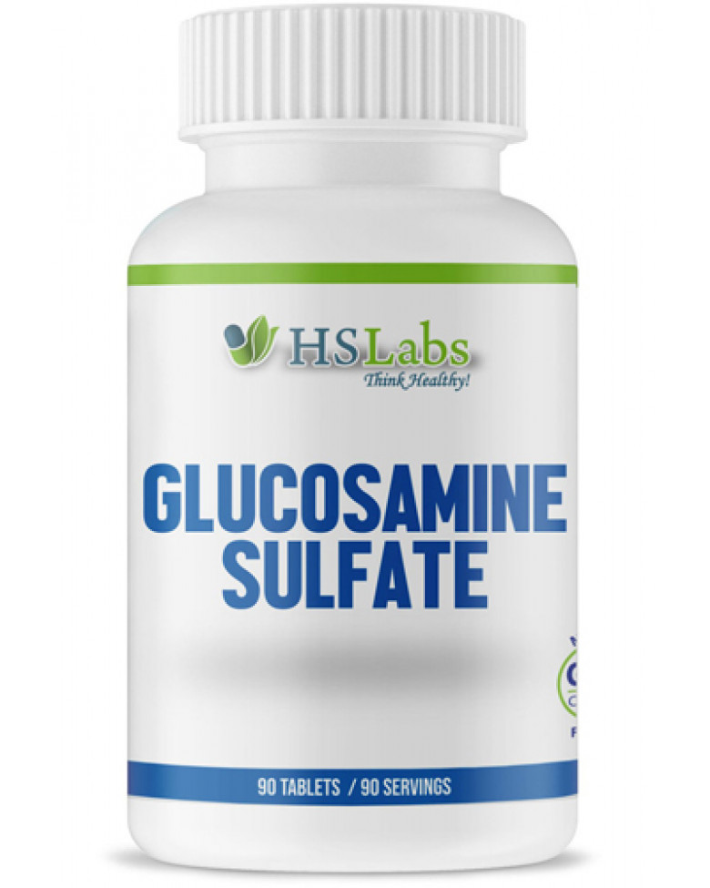 HS LABS - GLUCOSAMINE SULFATE - 1000 MG - 90 TABLETS