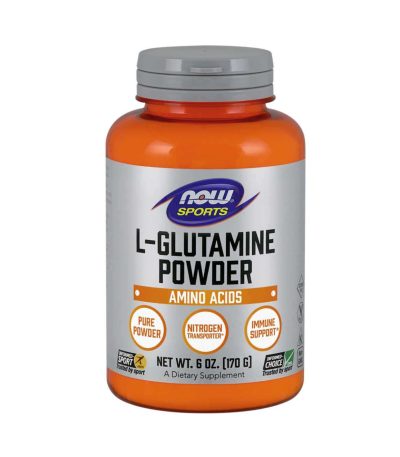 NOW SPORTS - L-GLUTAMINE POWDER - 170 Г