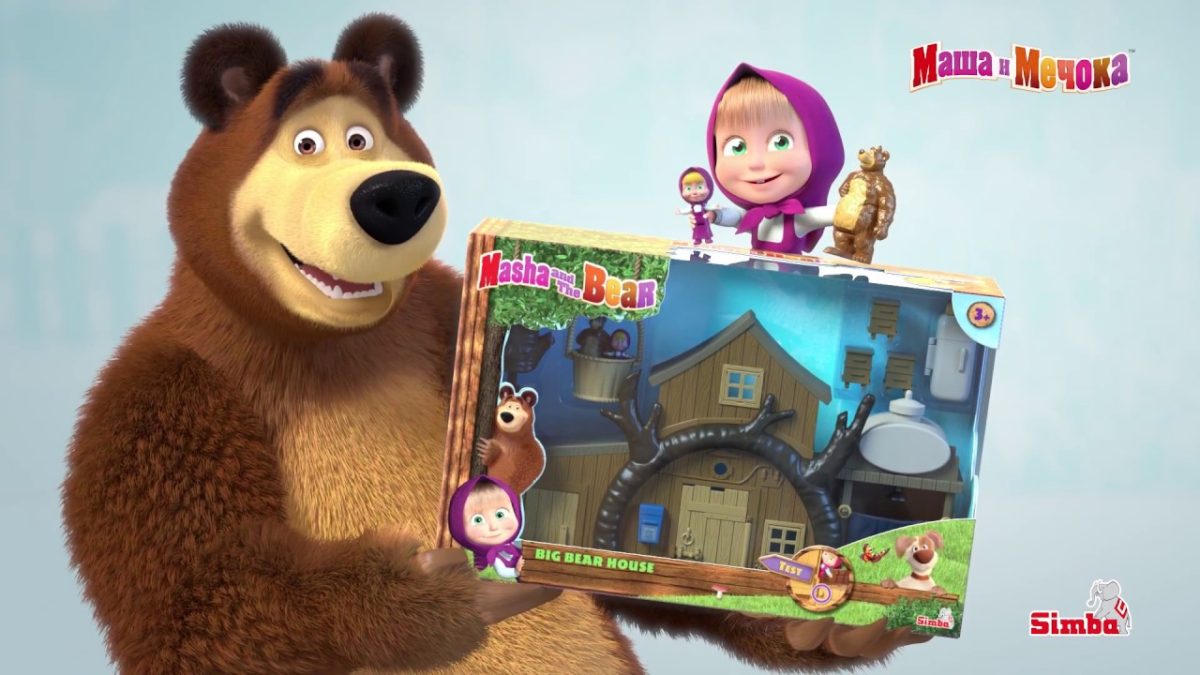 Simba Toys - МАША И МЕЧОКА - Голямата къща на мечока - Big Bear House