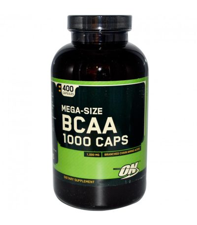 OPTIMUM NUTRITION - BCAA 1000 - 400 КАПСУЛИ