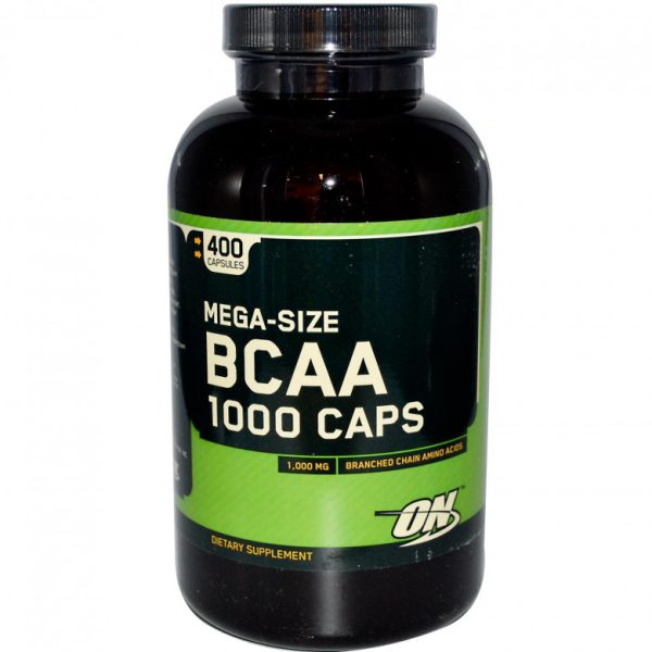 OPTIMUM NUTRITION - BCAA 1000 - 400 КАПСУЛИ