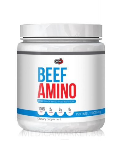 PURE NUTRITION - BEEF AMINO - 2000 МГ - 150 ТАБЛЕТКИ