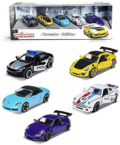 Majorette - Сет коли Porsche Giftpack 5 бр.